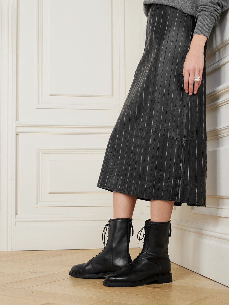 LEGRES 08 Leather Ankle Boots outlook