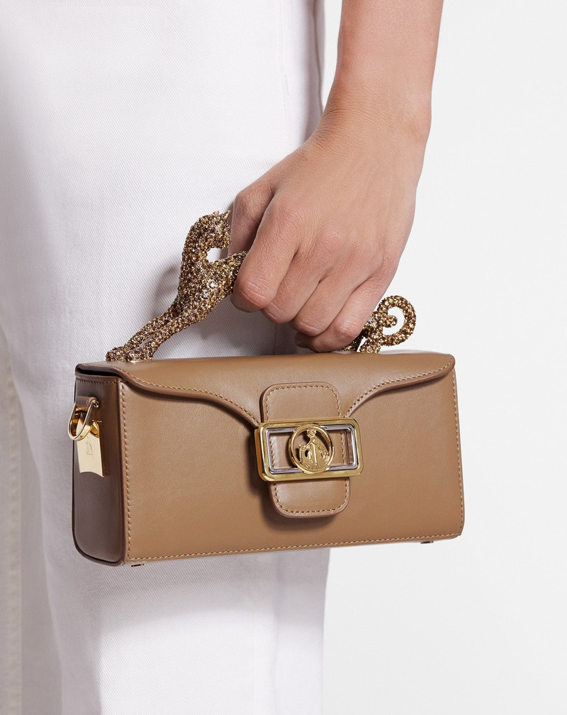 Lanvin NANO PENCIL CAT LEATHER BAG outlook