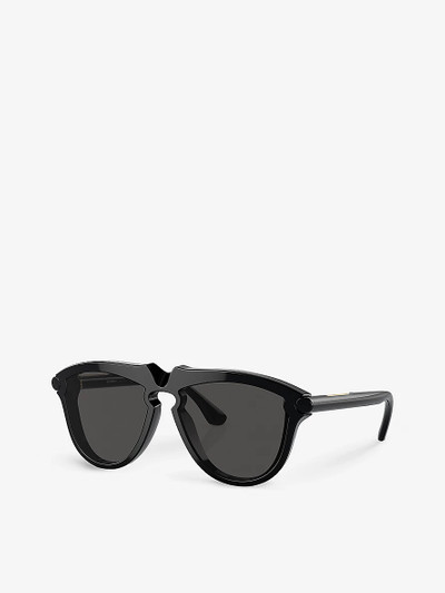 Burberry BE4417U pilot-frame acetate sunglasses outlook