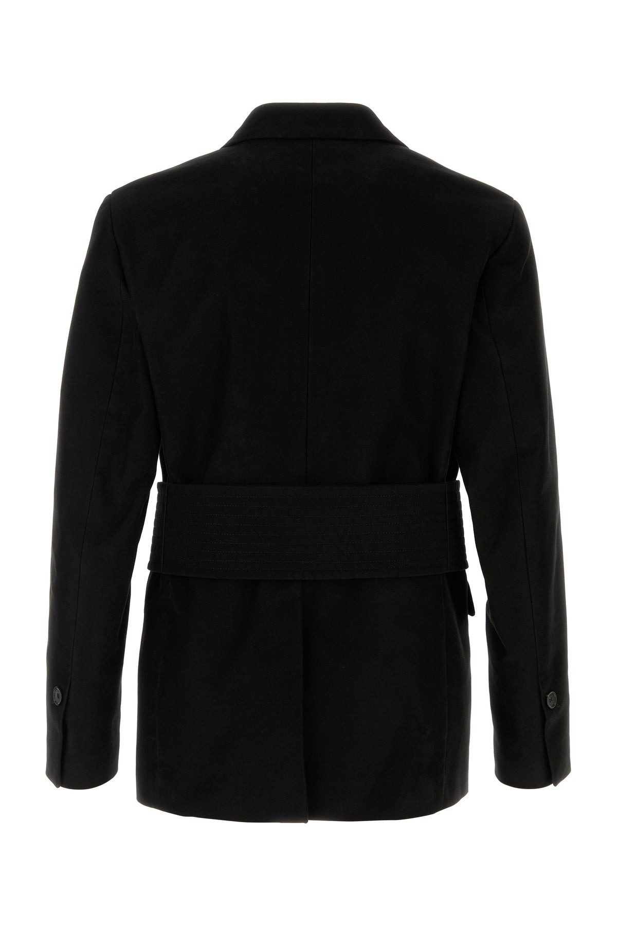 Black cotton blazer - 2