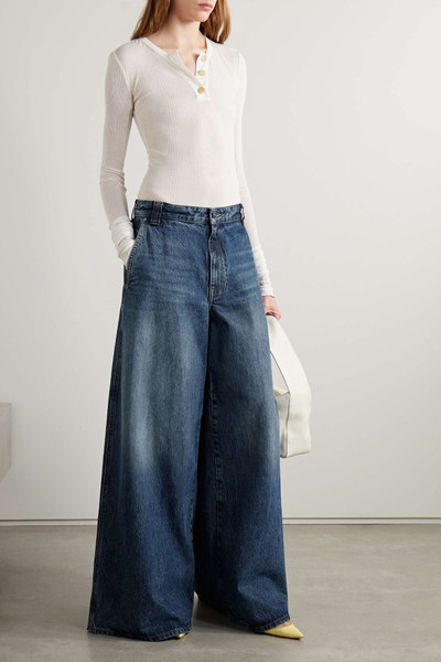 KHAITE Jacob high-rise wide-leg jeans outlook