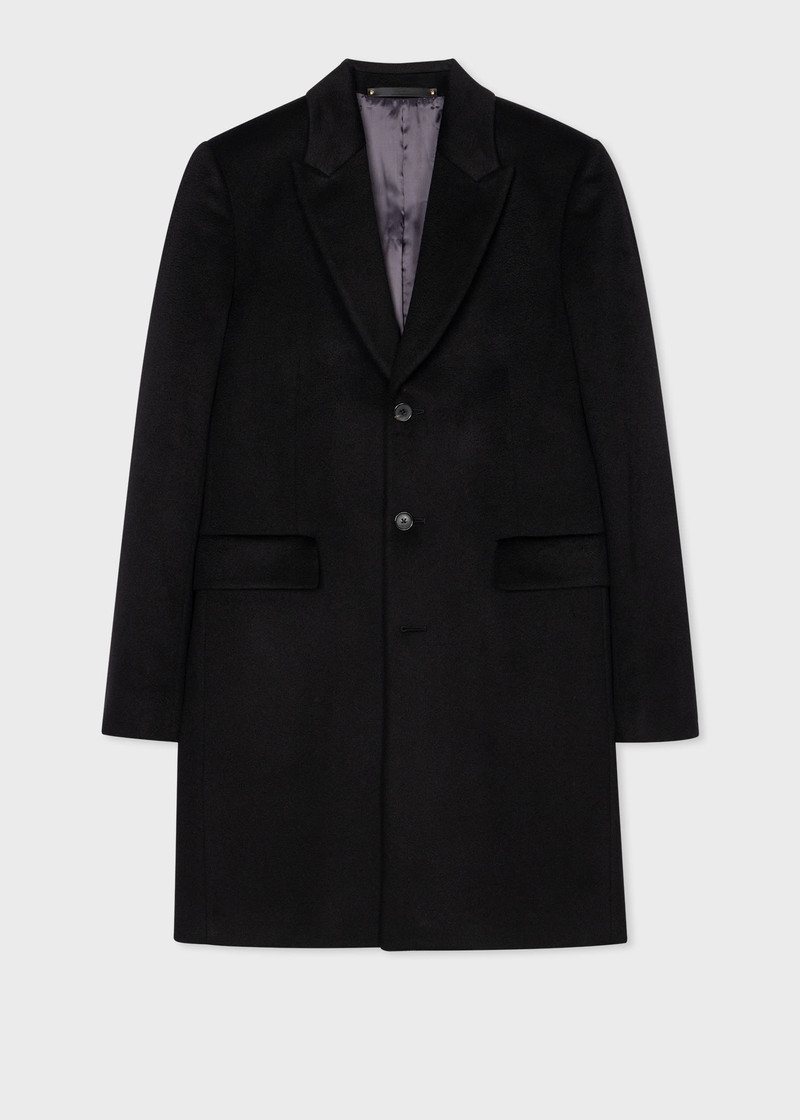 Cashmere Wool Epsom Coat 1