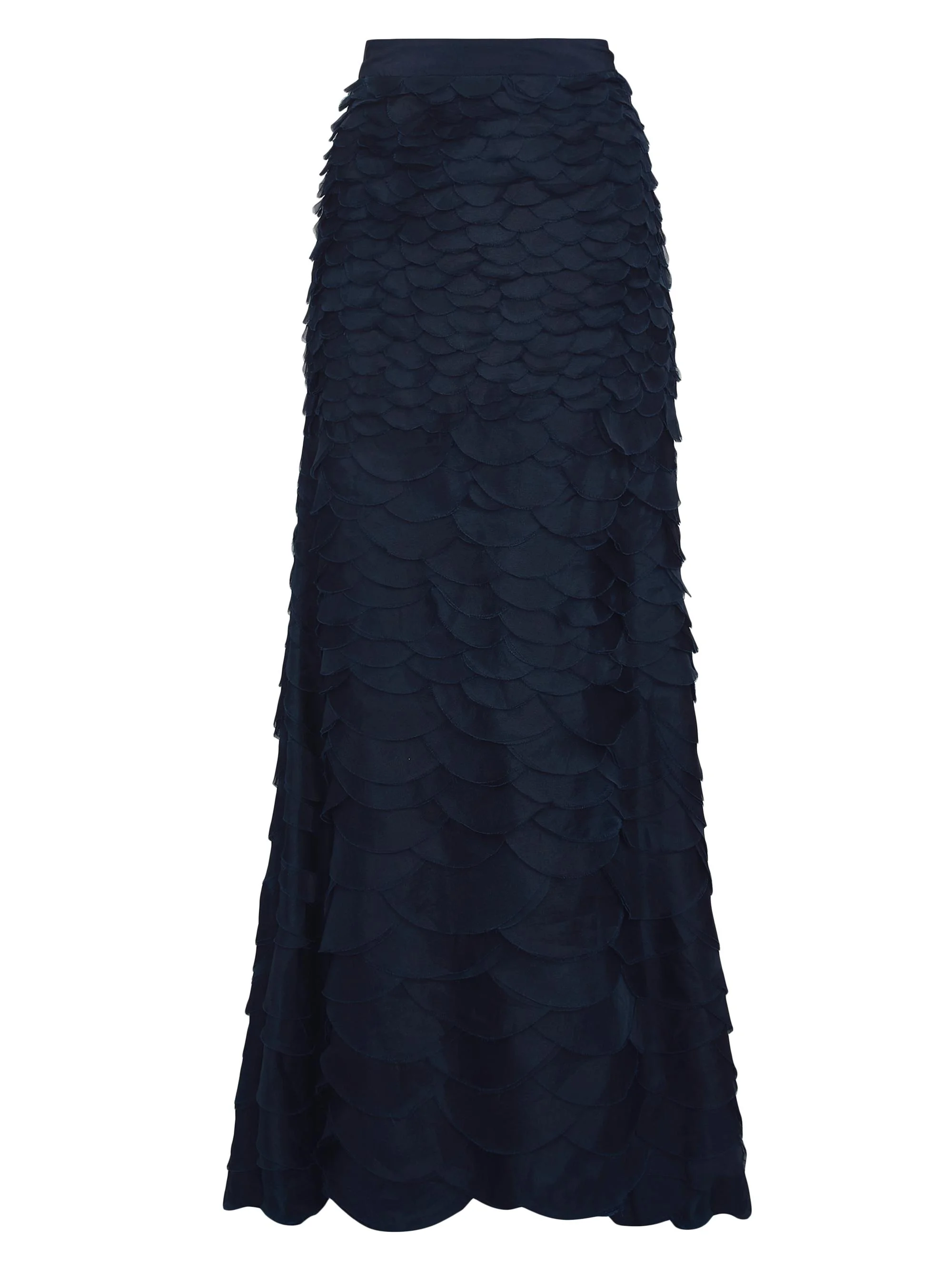 Women's Everlasting Love Silk Maxi Skirt - Midnight - 1