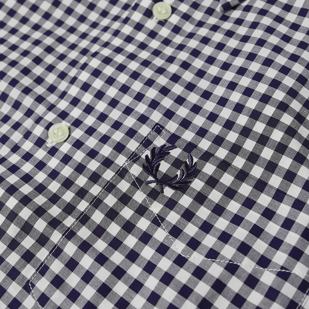 Fred Perry Gingham Short Sleeve Shirt - 2