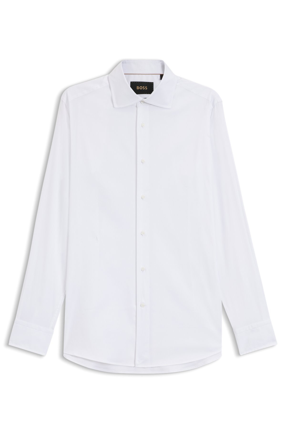SLIM-FIT SHIRT IN ITALIAN PERFORMANCE-STRETCH FABRIC - 1