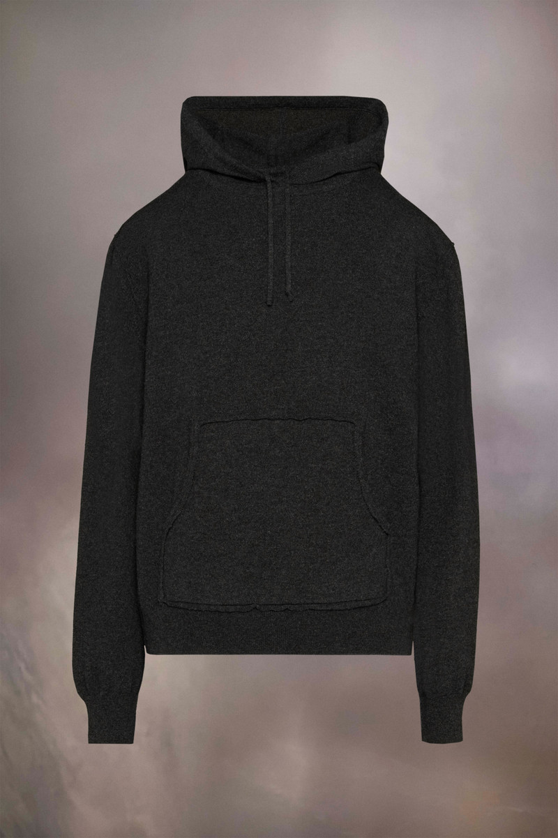 Cashmere hooded sweater 1