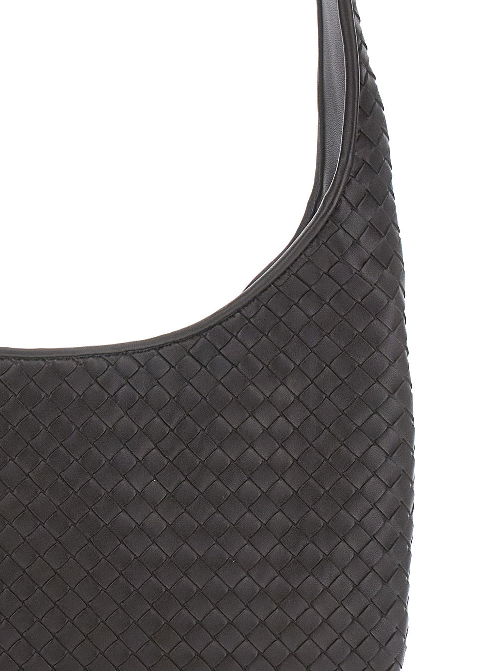 Bottega Veneta Men Brown Crossbody Bag With Top Zip Closure And Intrecciato Motif In Leather Man - 5