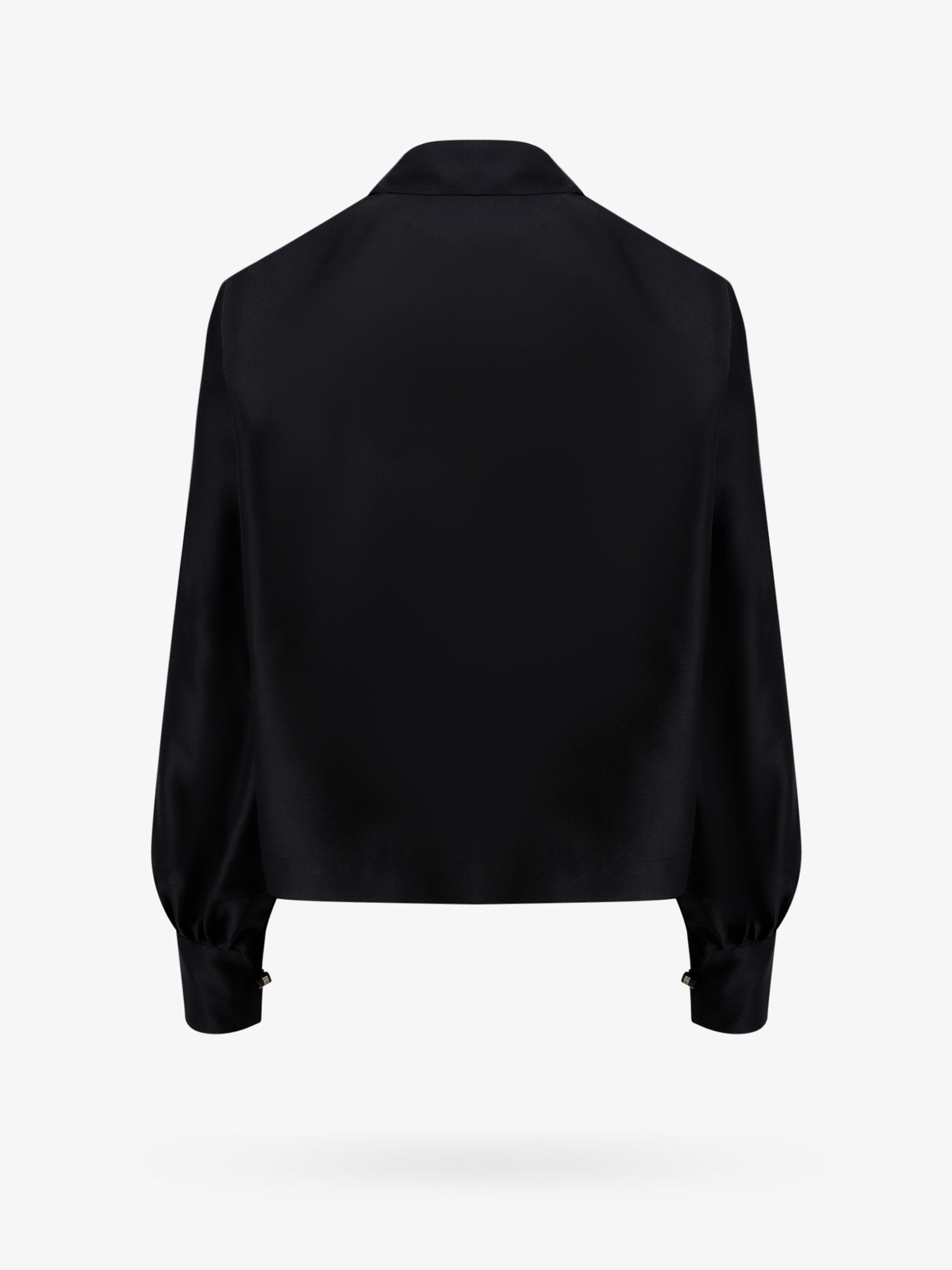 Silk And Cotton Shirt With Jabot - 6
