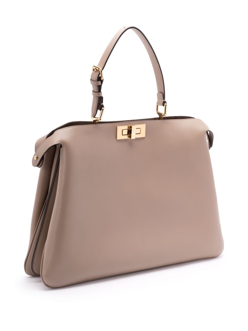 Dove Grey Peekaboo Soft Large Bag - 3