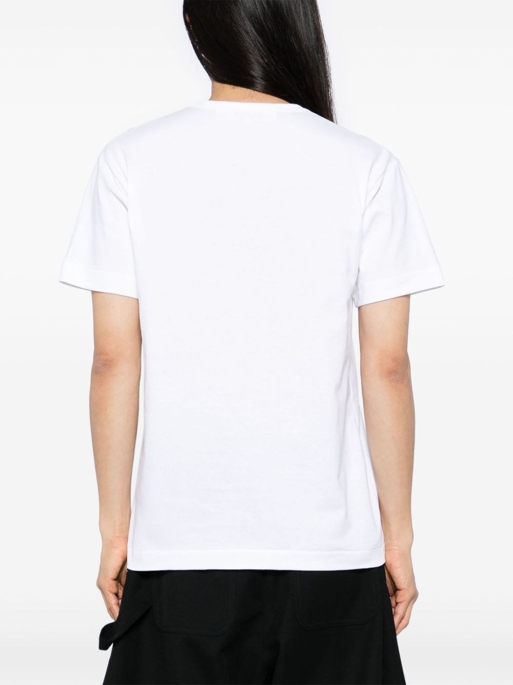 logo patch T-shirt - 4