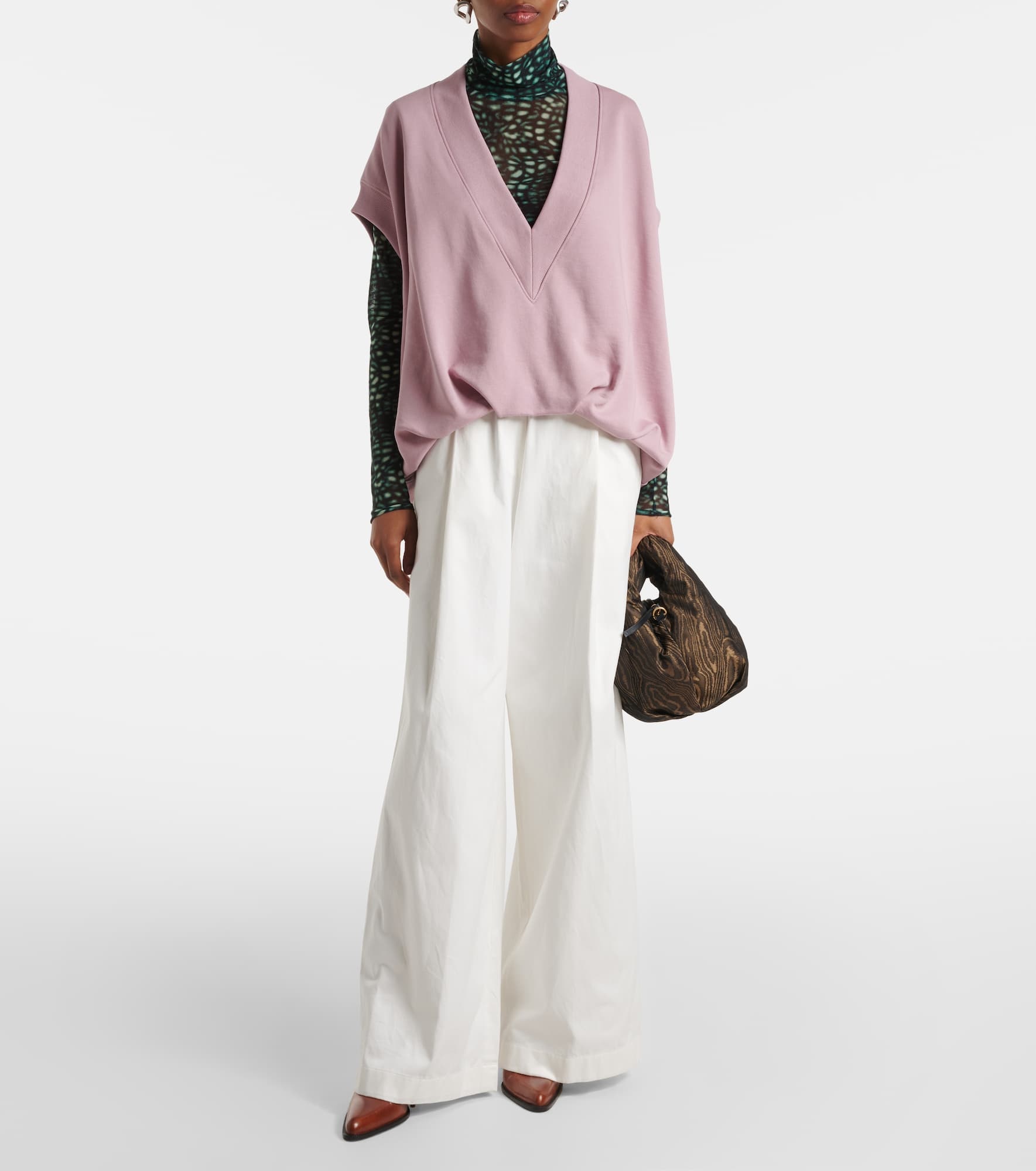 Cotton sweater vest - 2