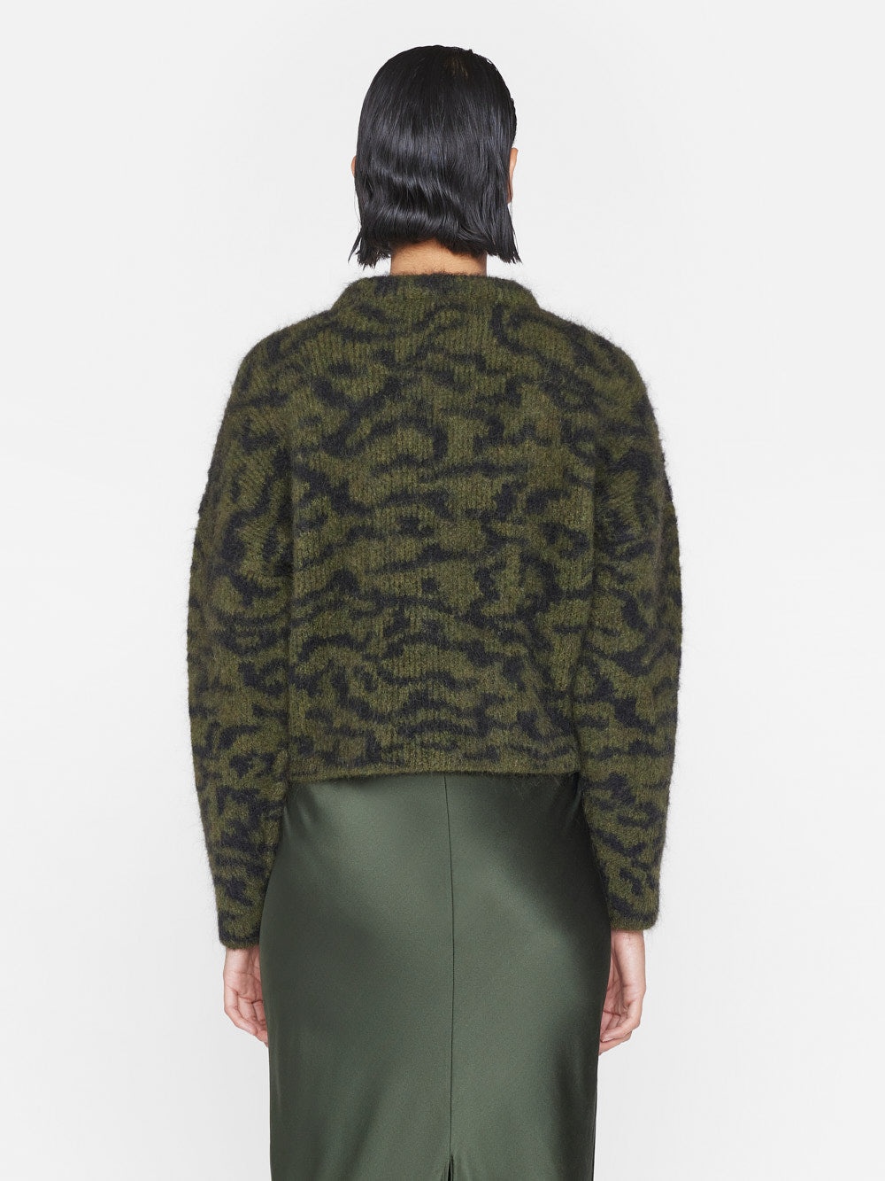 Abstract Jacquard Crew in Surplus Multi - 7