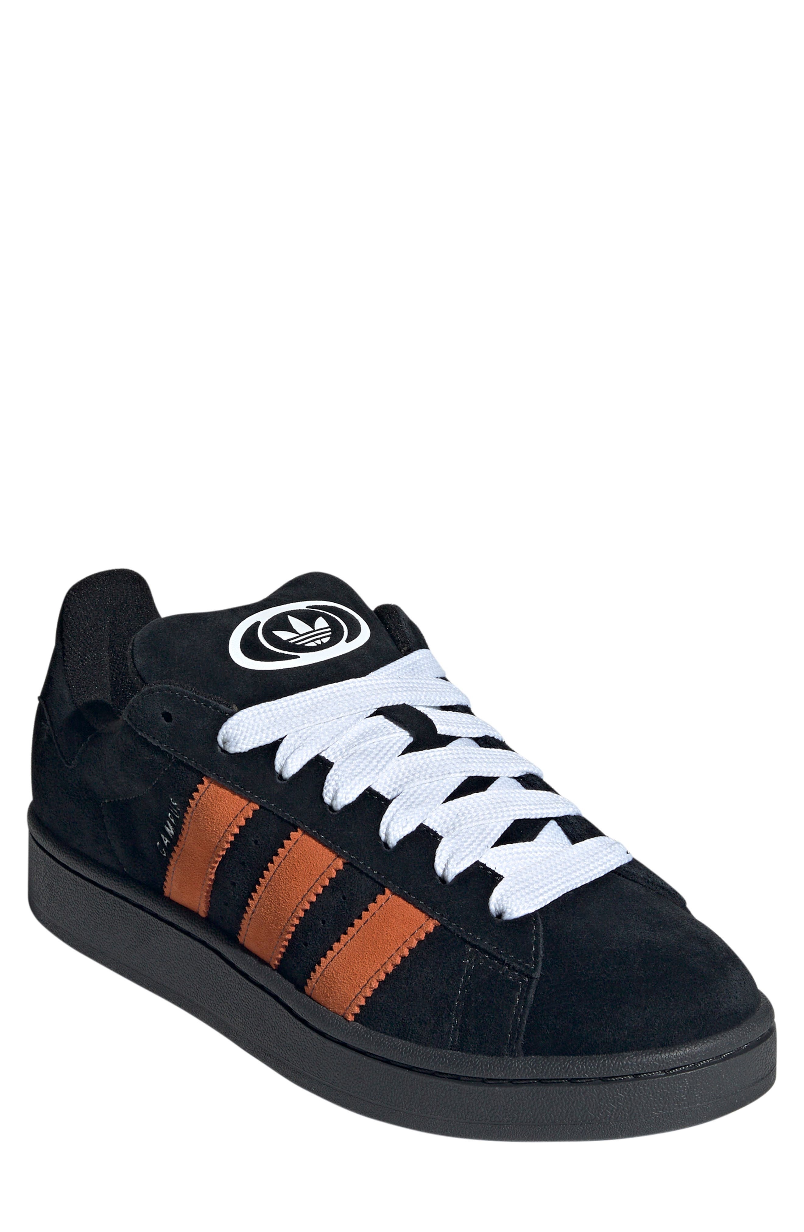 adidas Campus 00s Sneaker in Carbon/Orange/White at Nordstrom - 1