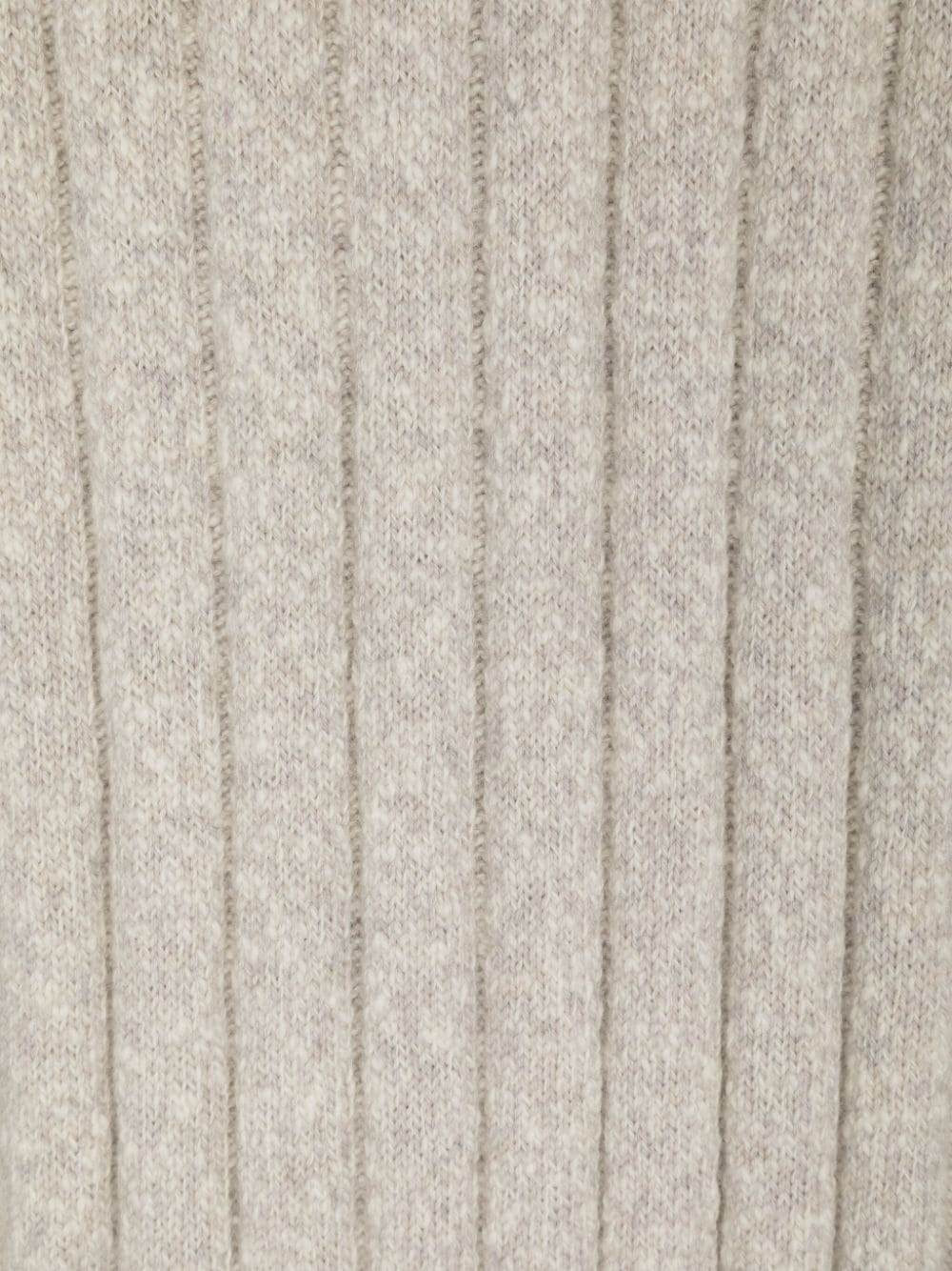MÉLANGE-EFFECT KNITTED SCARF - 2