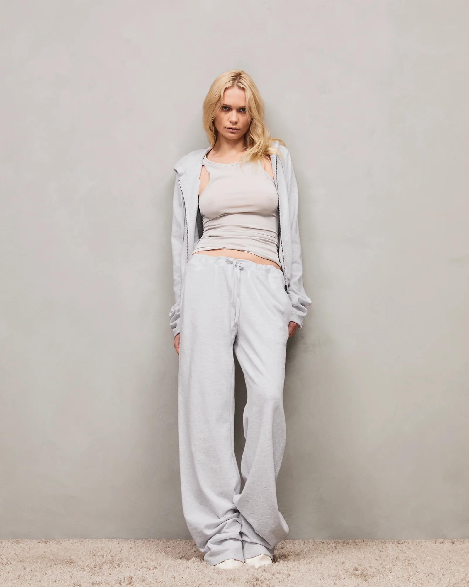 LOWRISE PANT HEATHER GREY - 2