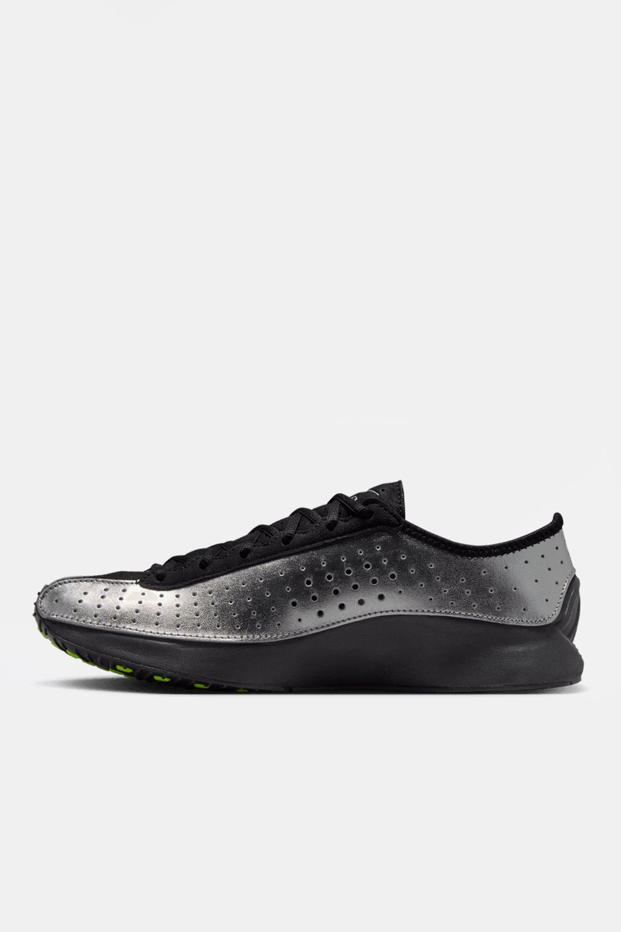 Air Superfly Sneaker in Metallic Silver/Black/Anthracite/Volt - 1