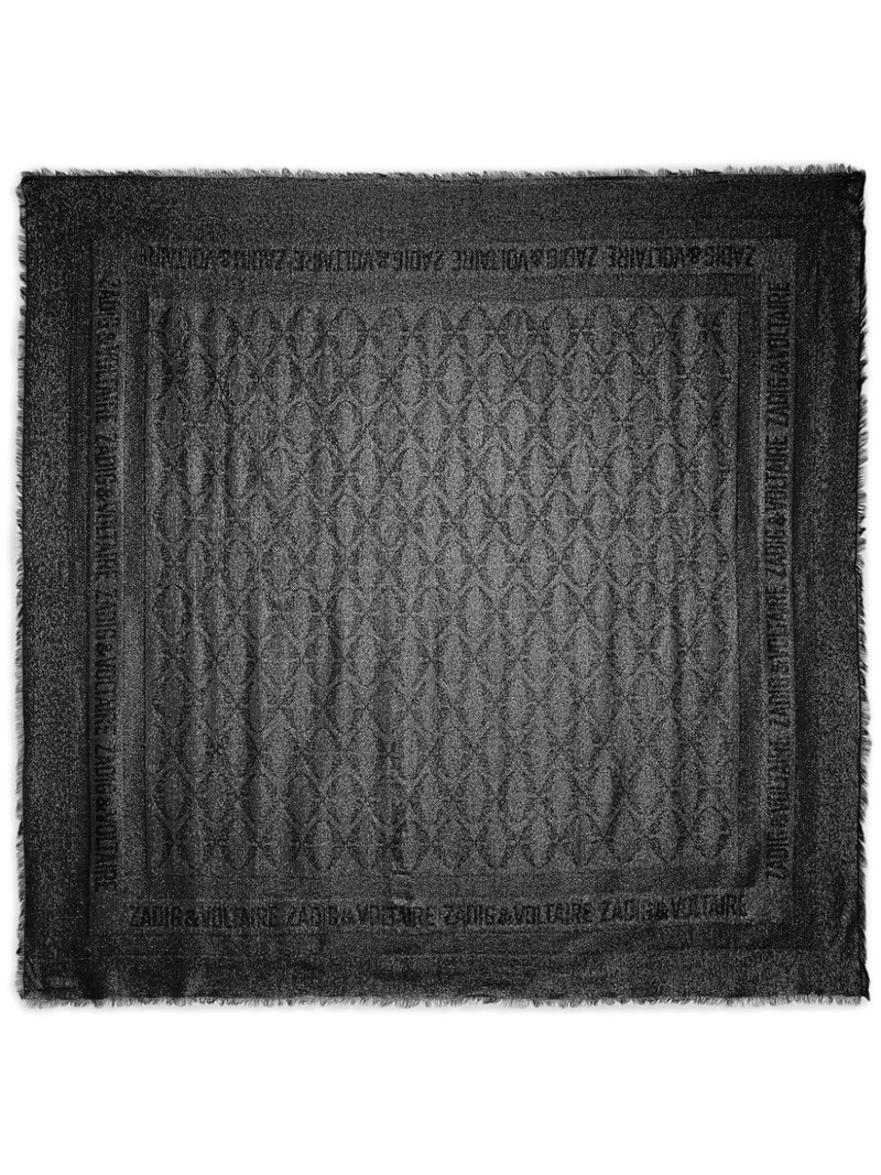 Glenn monogram scarf 1