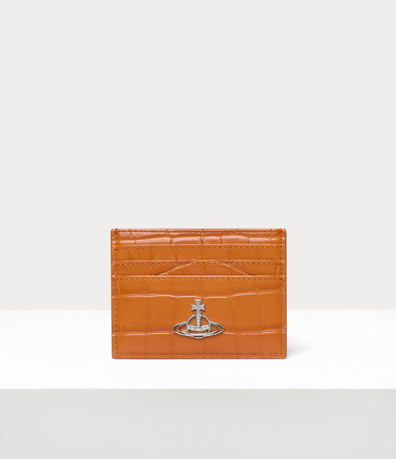 CROCODILE FLAT CARD HOLDER 1