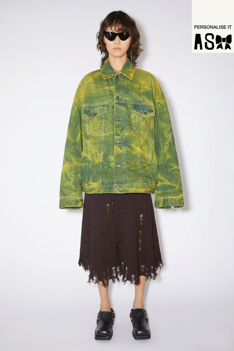 Oversized fit denim jacket - Indigo blue 2