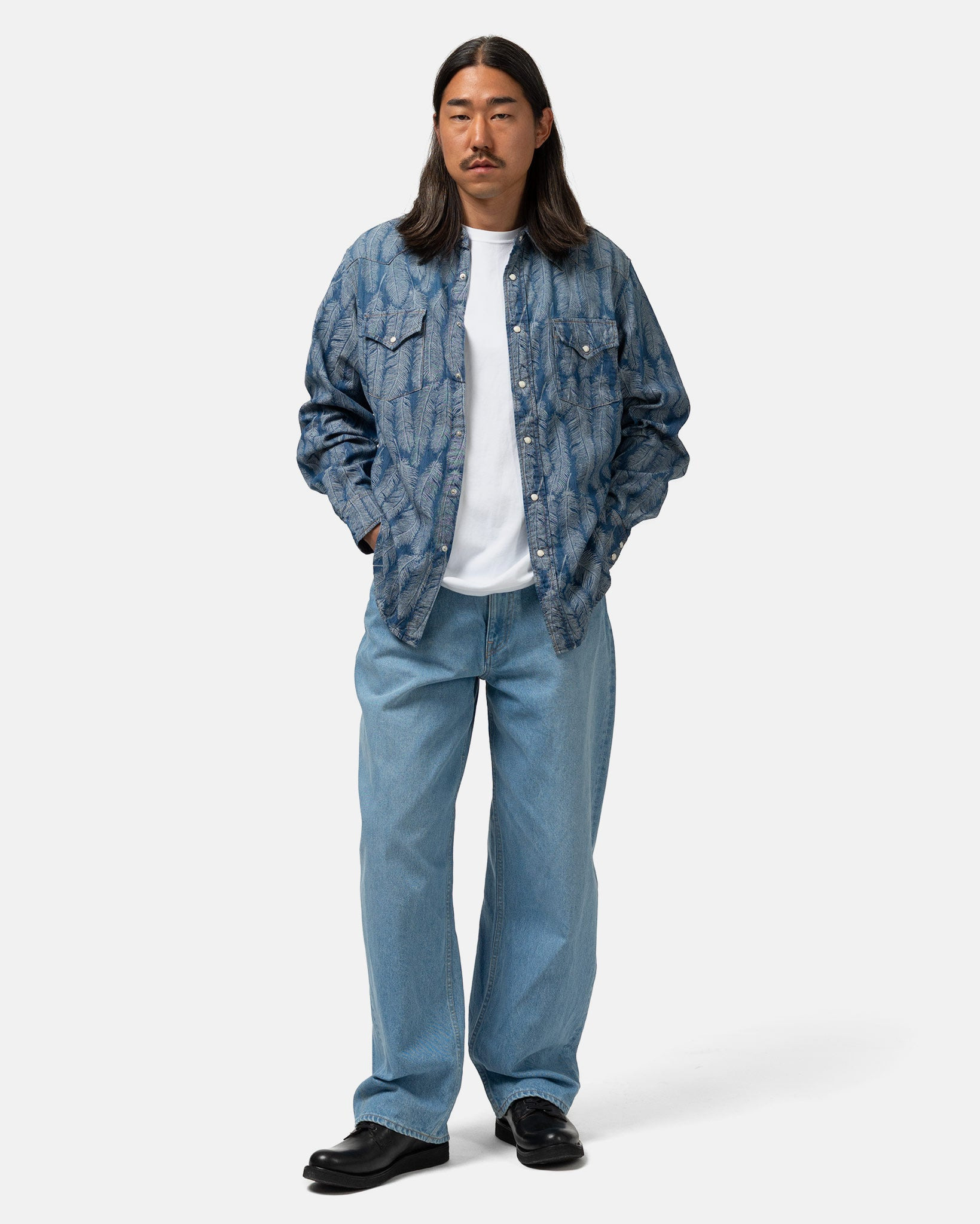 13.5oz Zimbabwe Denim CLUB Baggy Pants - 2