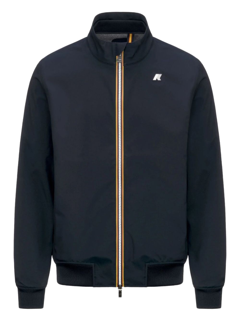 logo-patch jacket - 1