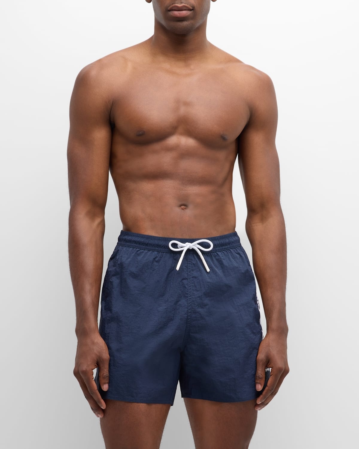 Men's Embroidery Logo Swim Trunks - 3