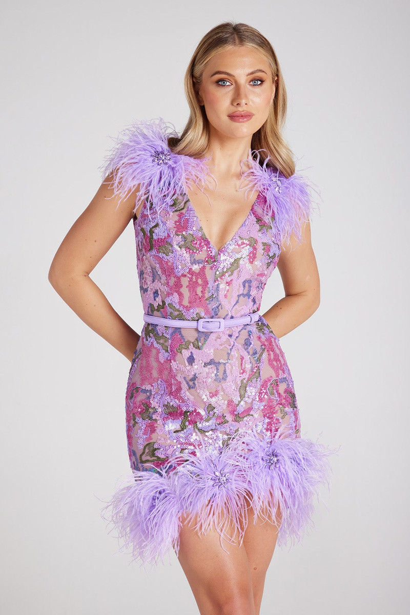 Isla Purple Dress 3