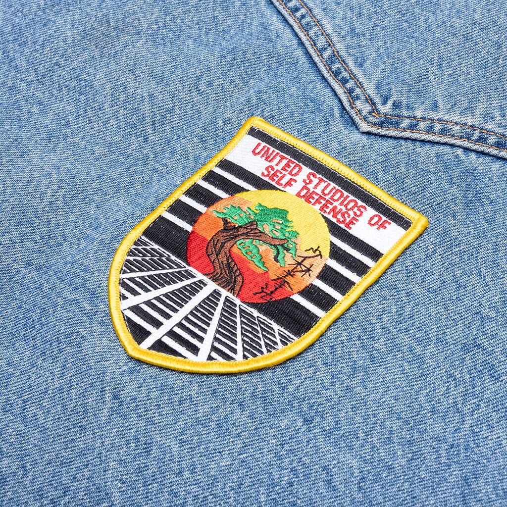 Better With Age CHARLATAN REVERSIBLE DENIM/BASEBALL JACKET