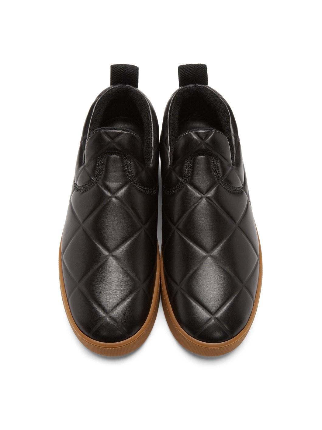 Brown 'The Quilt' Sneakers - 5