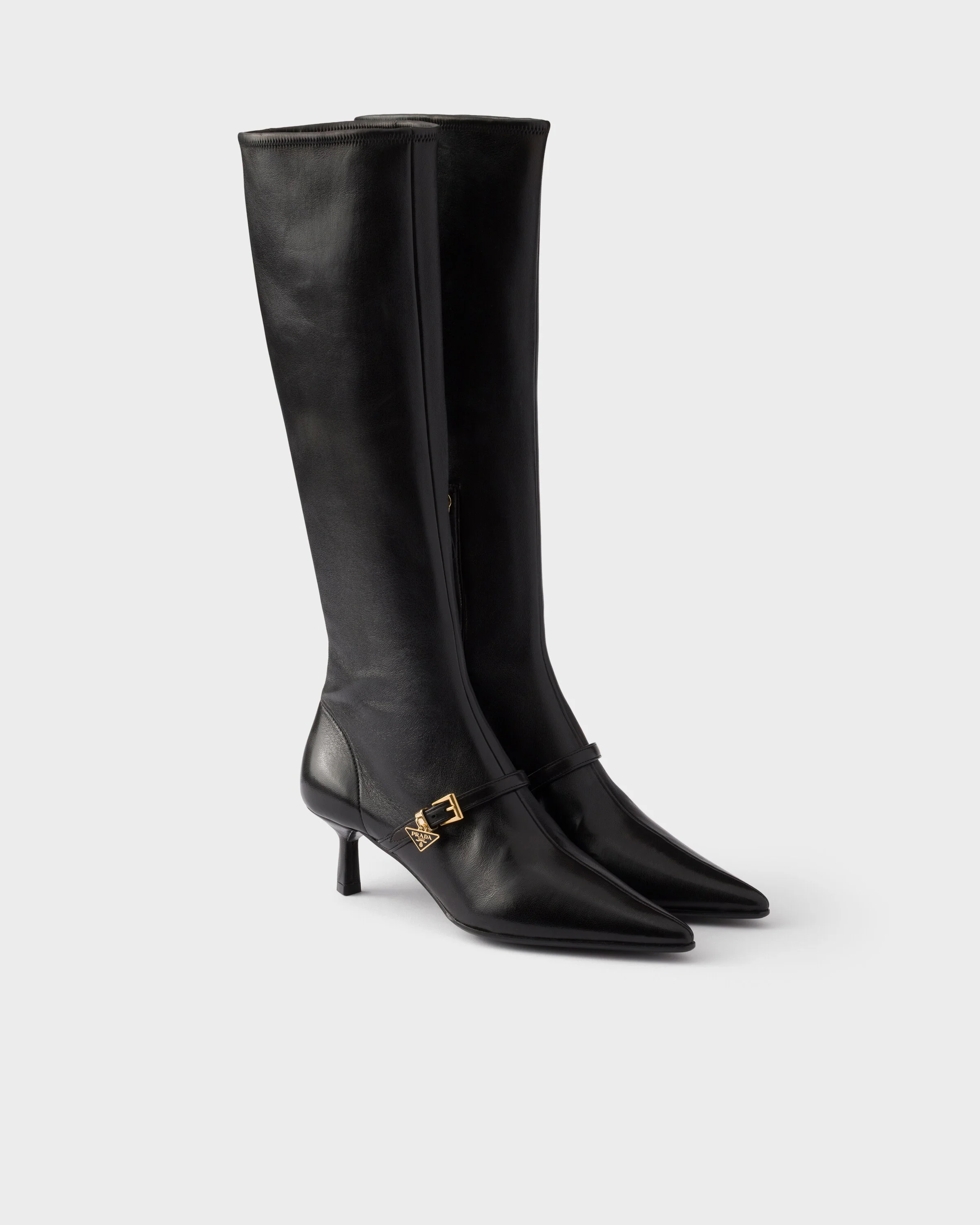 Stretch nappa leather boots - 1