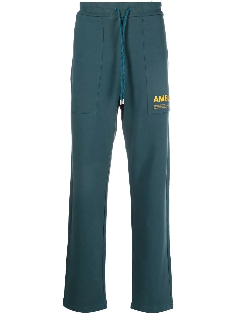 logo-print track pants - 1