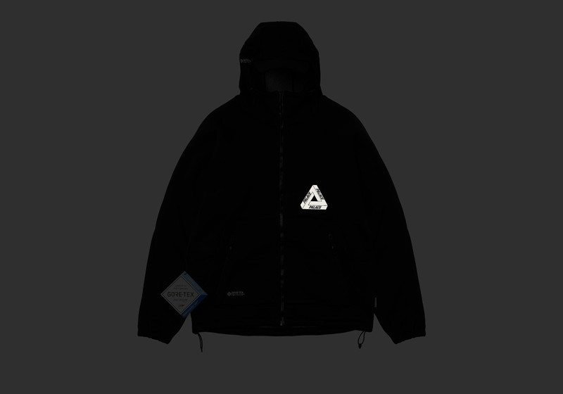 PALACE GORE-TEX INFINIUM CAP JACKET BLACK outlook