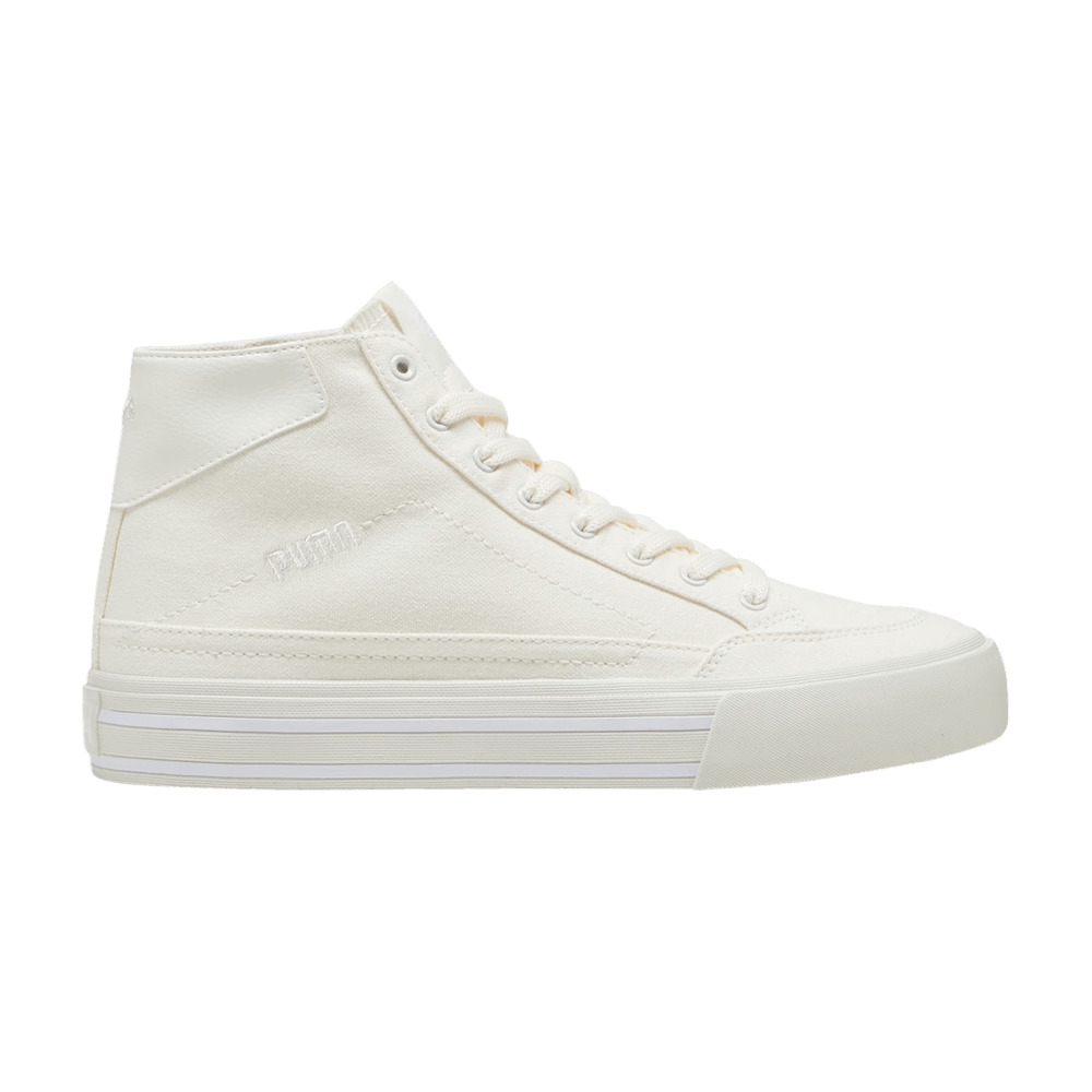 Court Classic Vulc Mid 'Warm White' - 1