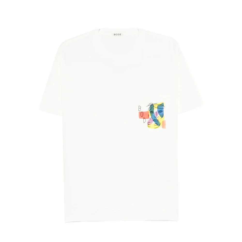 Bode White T-Shirts & Vests - T-Shirts Men - 1