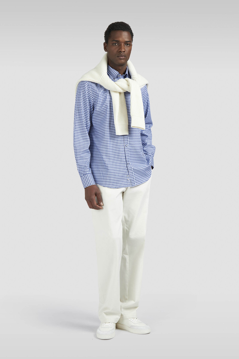 Paul & Shark COTTON SHIRT WITH CHECKERED PATTERN outlook