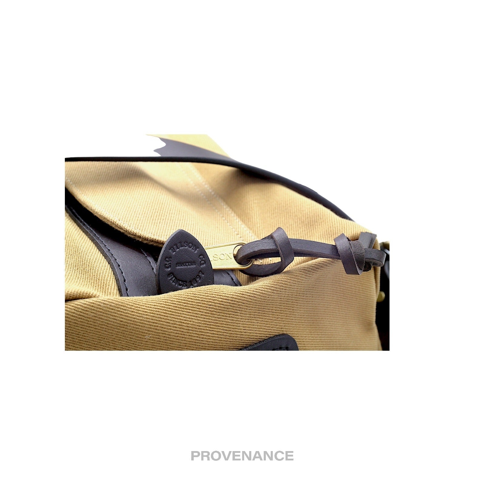 BNWT Filson Rugged Twill Small Weekend Duffel Bag - Tan - 6