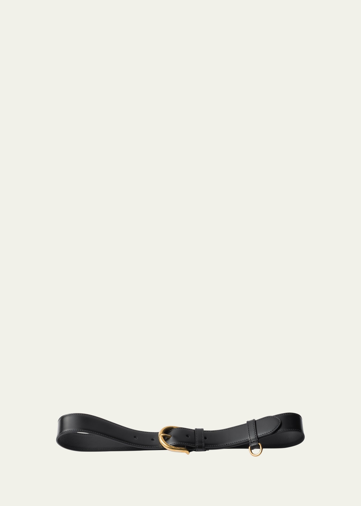 Buckle Calf Leather Belt - 1