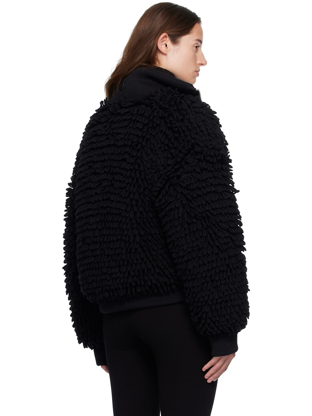 Moncler x EE72 Black Cardigan Down Jacket - 3