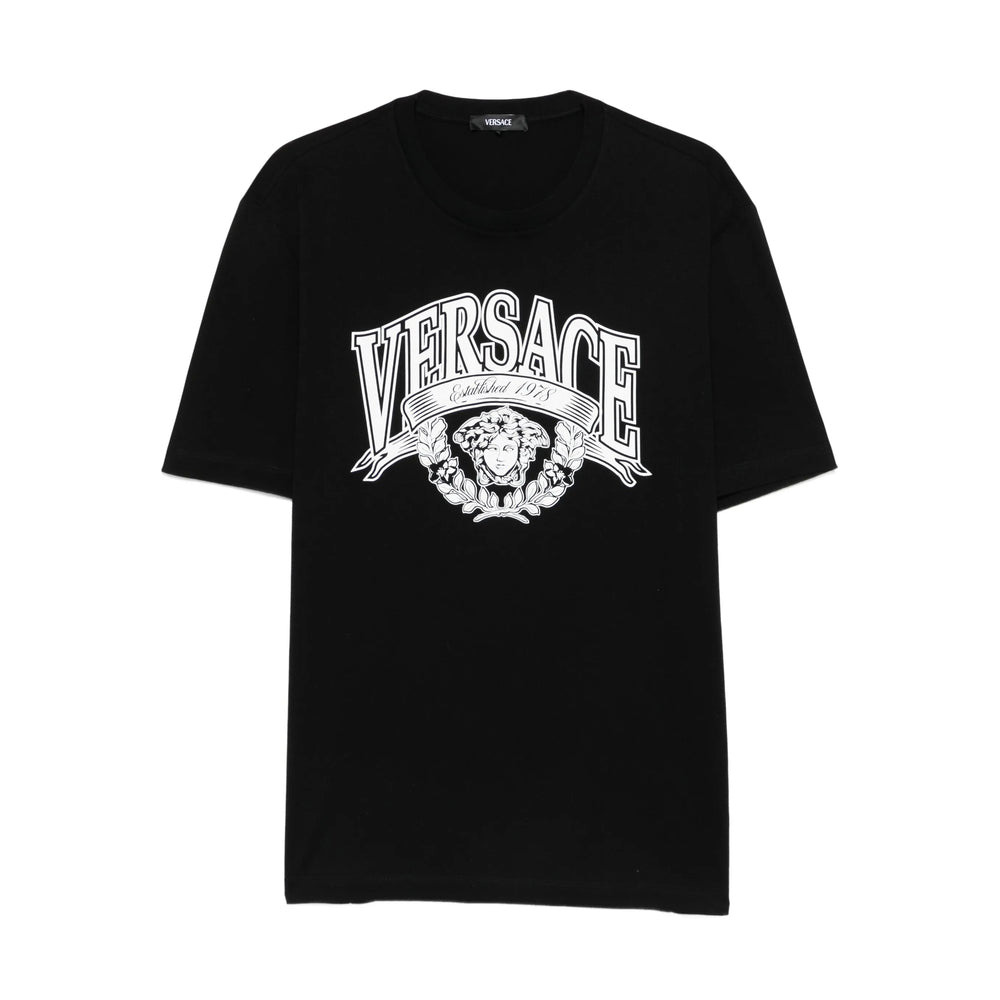 Versace Black T-Shirts & Vests - T-Shirts Men - 1