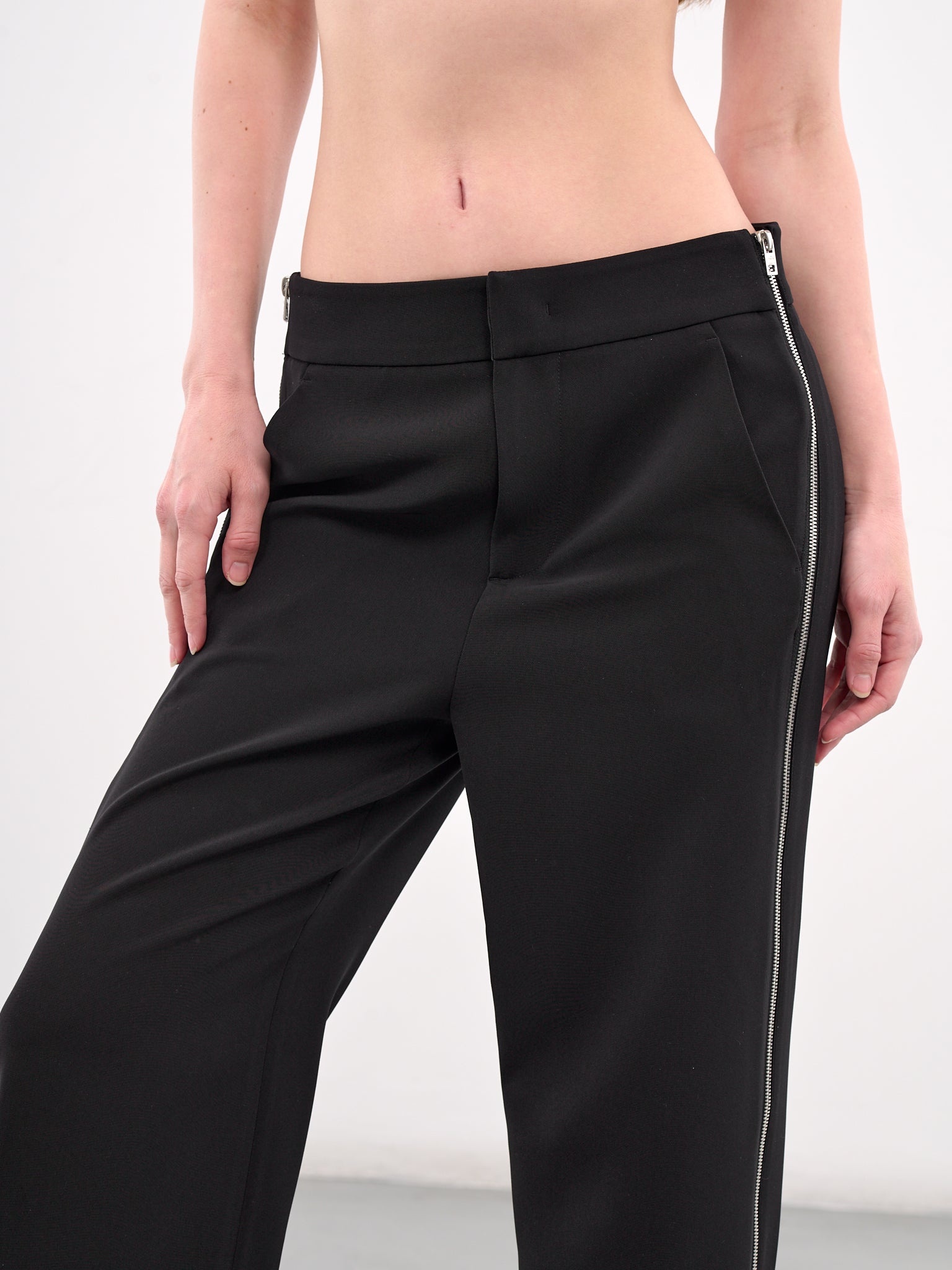 Side Zip Trousers - 5