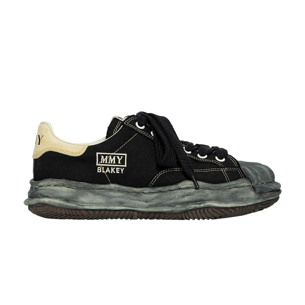Maison Mihara Yasuhiro Blakey OG Sole Canvas Low 'Black' - 1