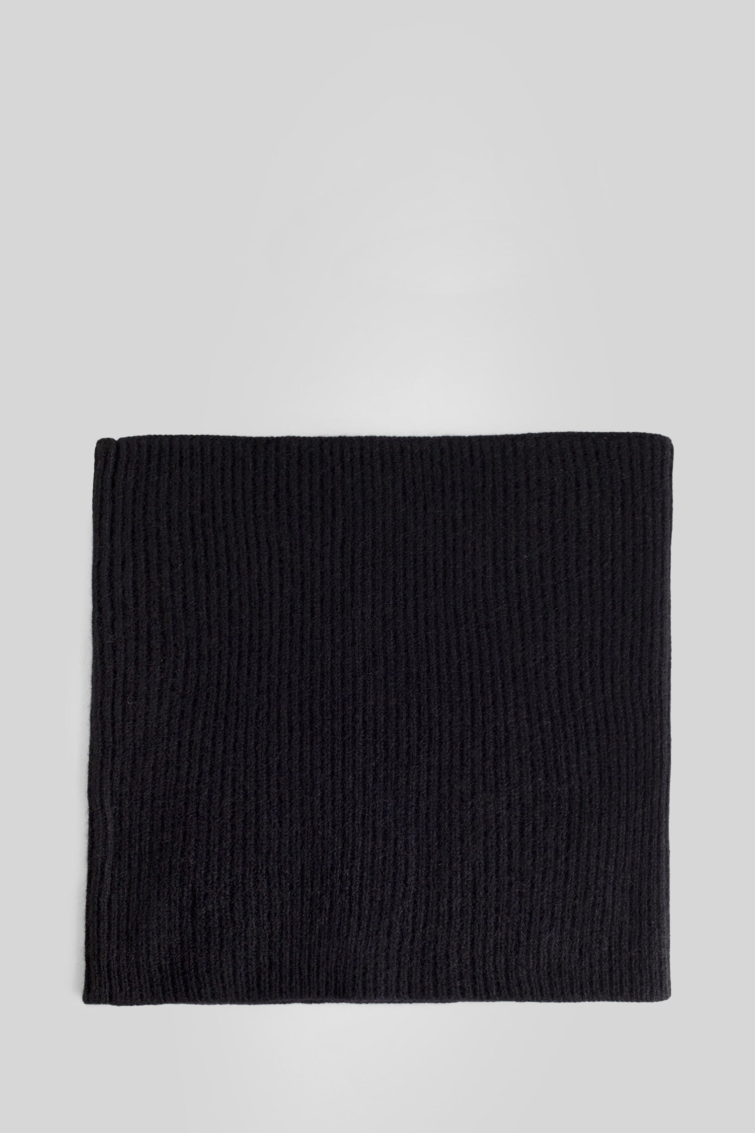 Ribbed Knit Cashmere Neck Warmer - 2