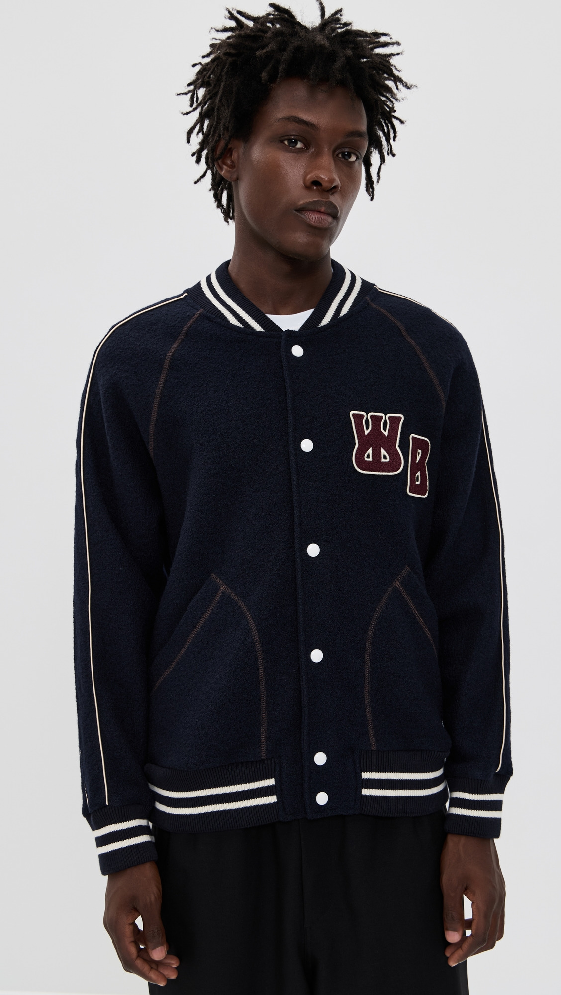 October Knit Varsity Jacket - 6