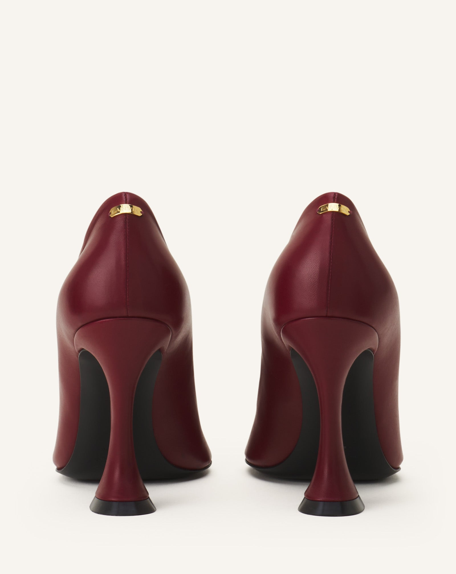 MIDNIGHT STEP LEATHER BOW PUMP - 3