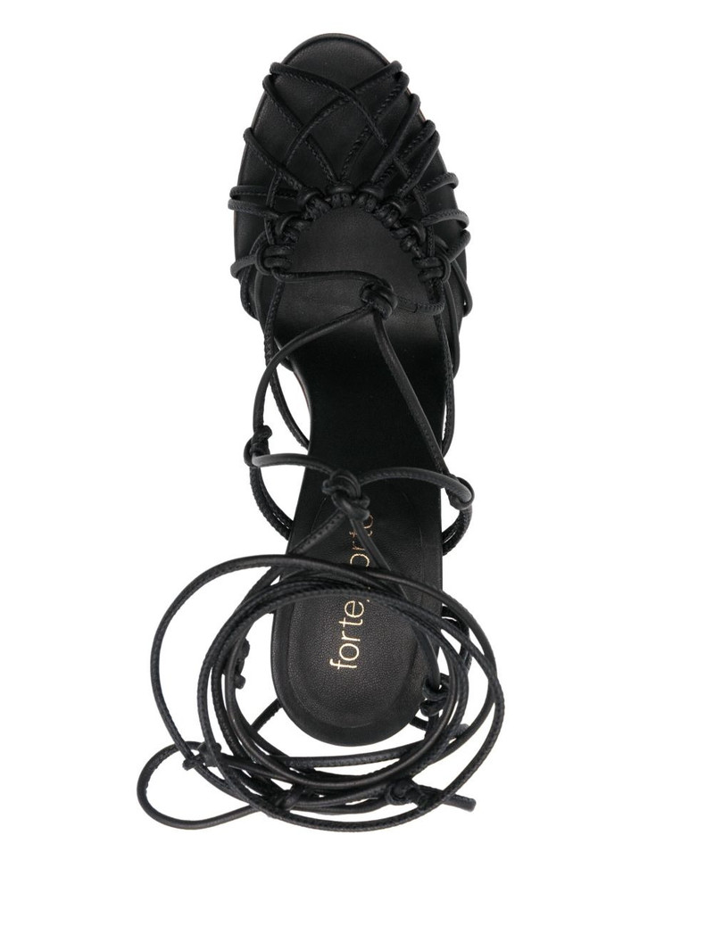95mm lace-up sandals 4