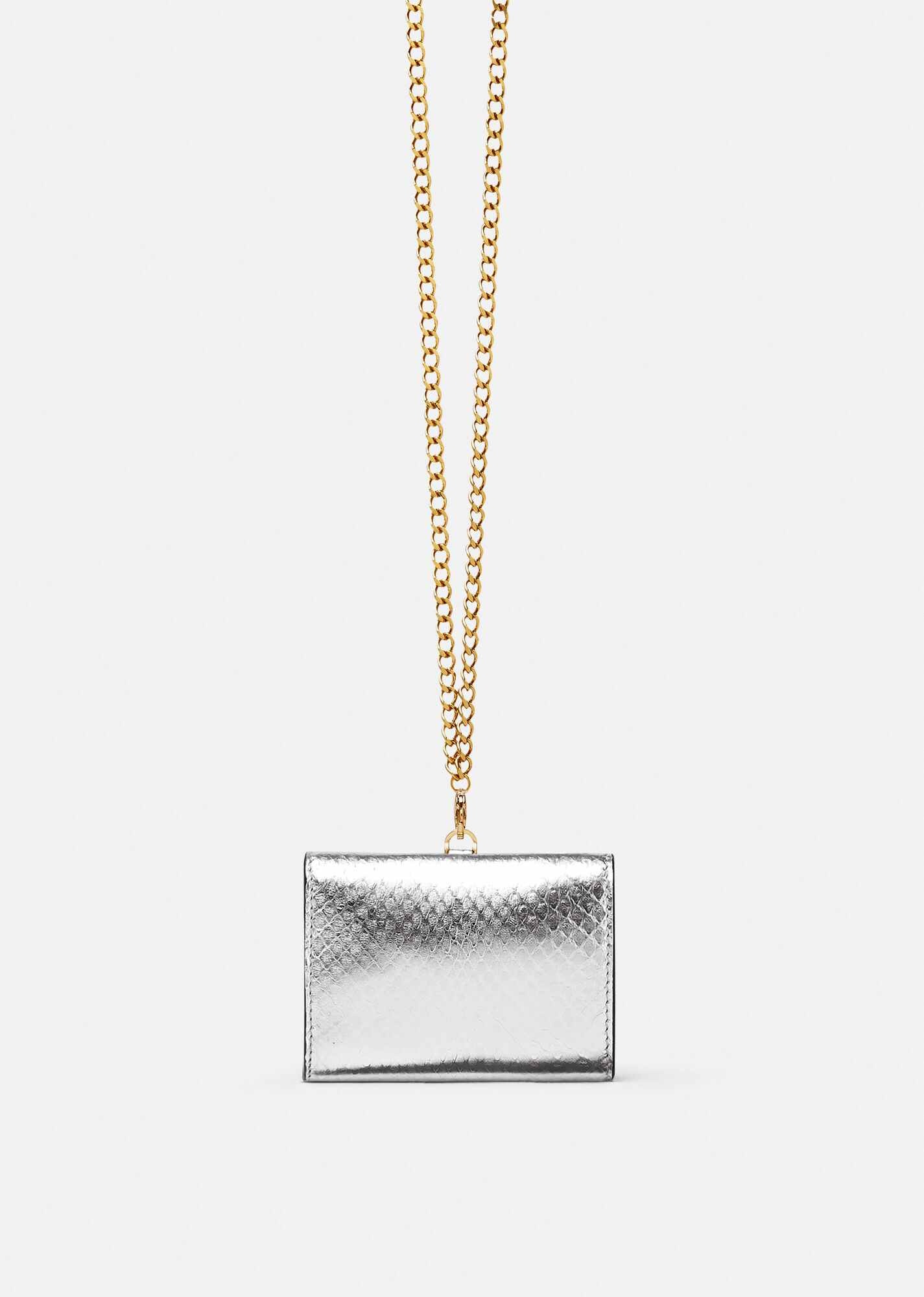 La Medusa Trifold Chain Wallet - 3
