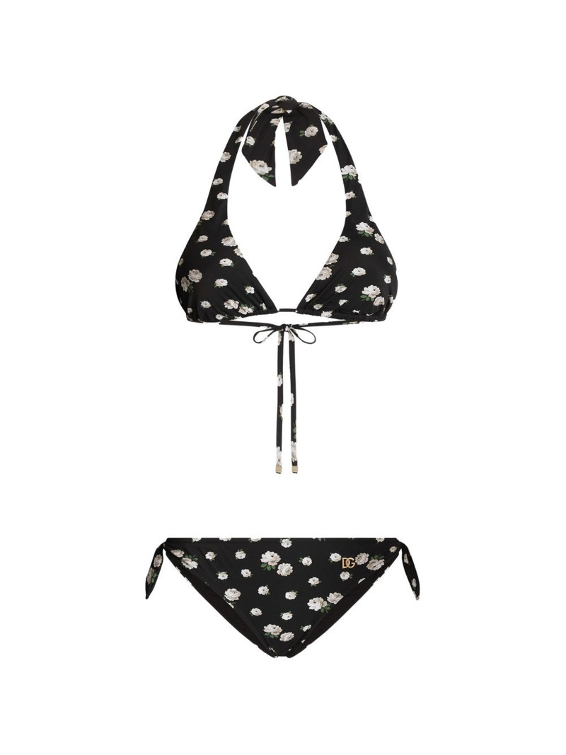 small rose-print bikini 1