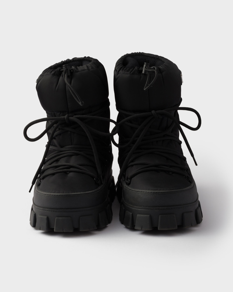 Re-Nylon gabardine après ski booties 5