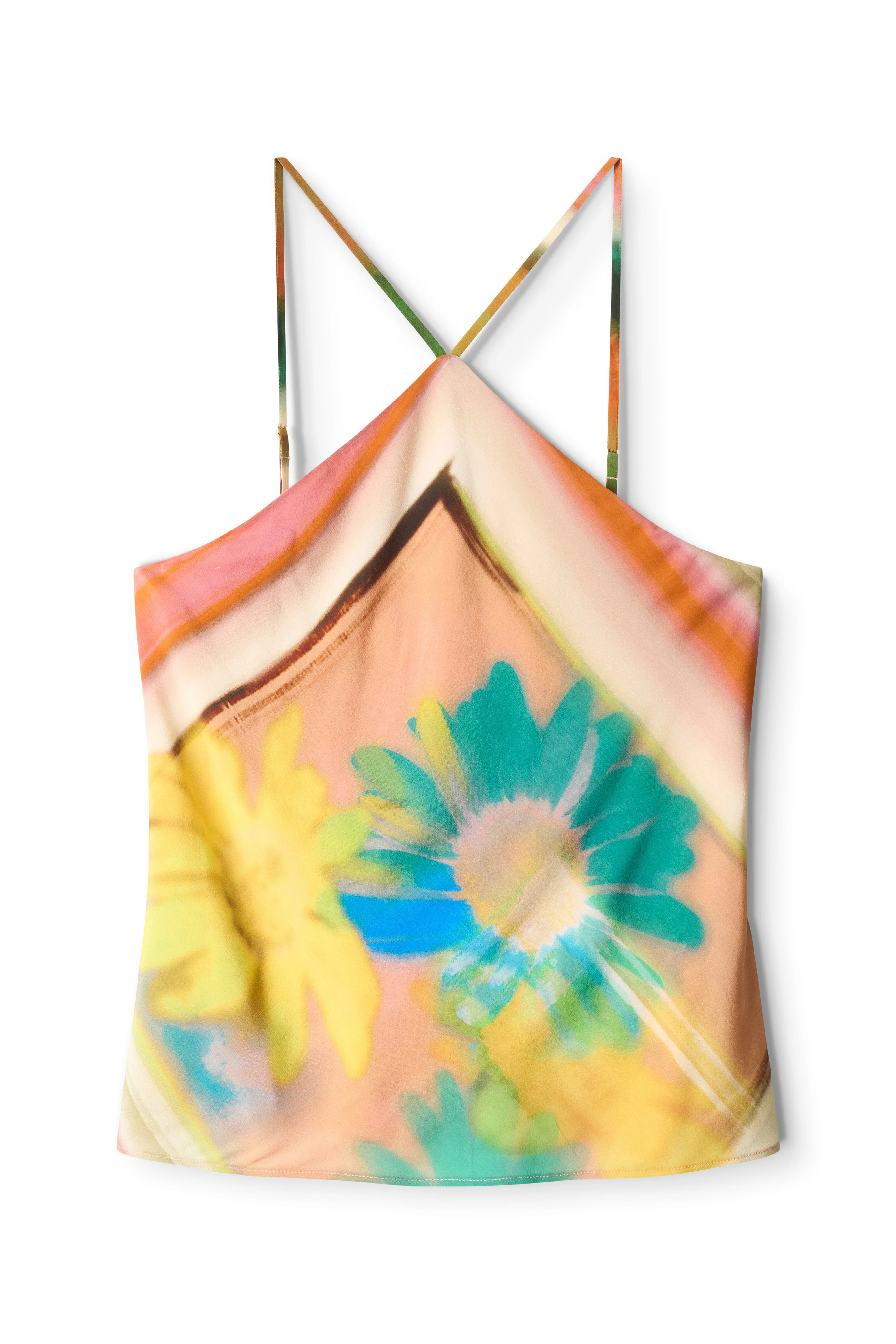 STAUD CUBISM TOP SUPERBLOOM SCARF - 1