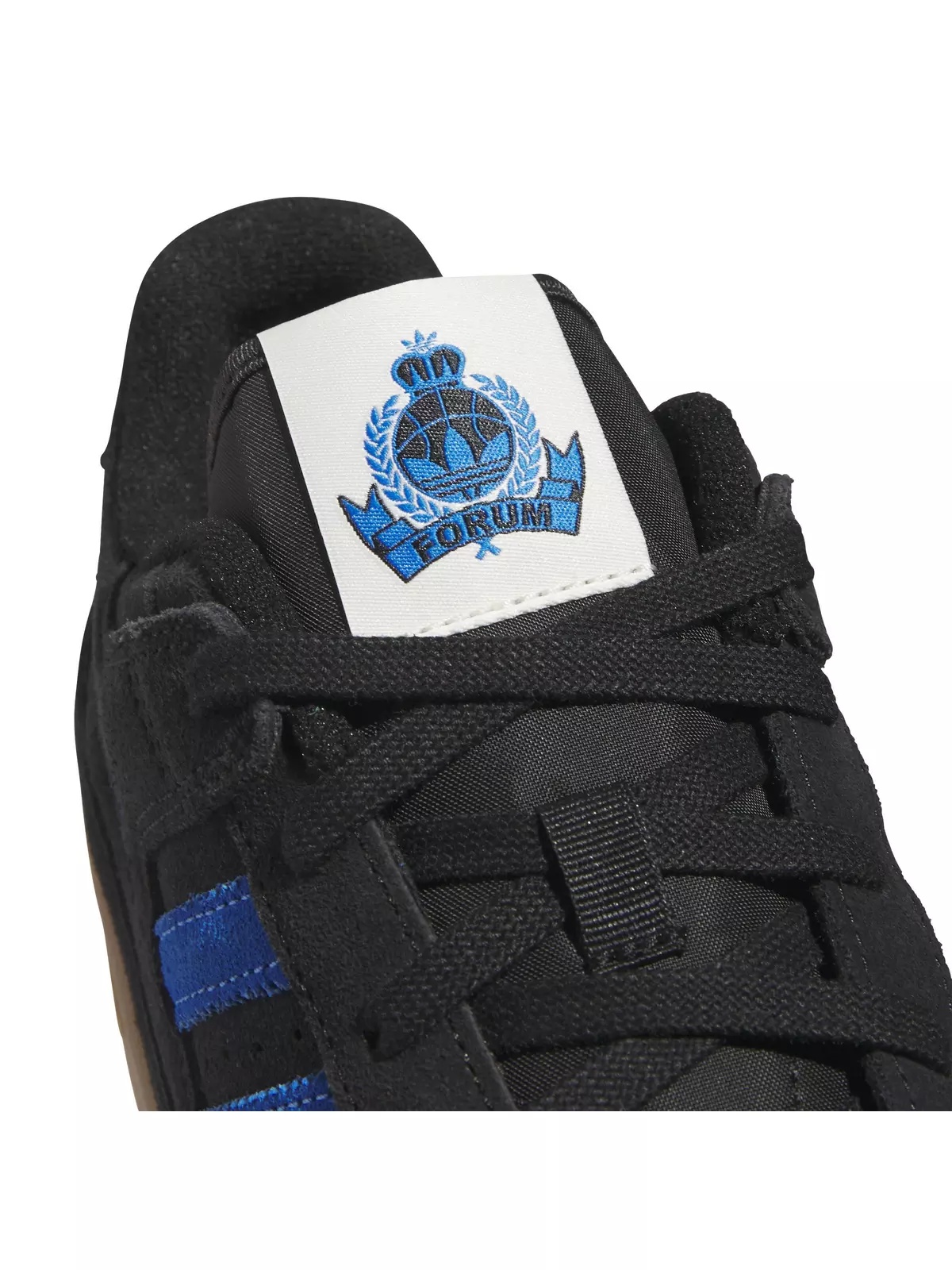 Forum Low CL "Core Black/Bluebird/Gum M2" Men's Shoe - 7
